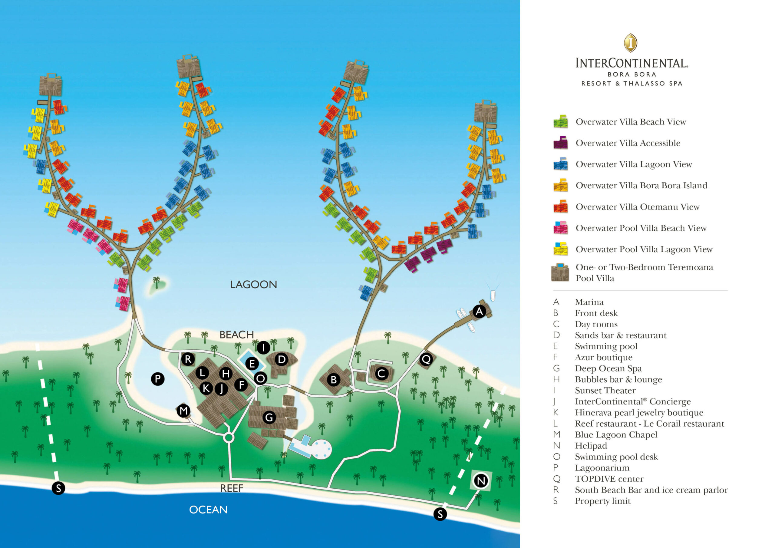 Resort Map Location InterContinental Bora Bora Resort Thalasso Spa   220524 BOBHB Resort Map EN Fix Scaled 